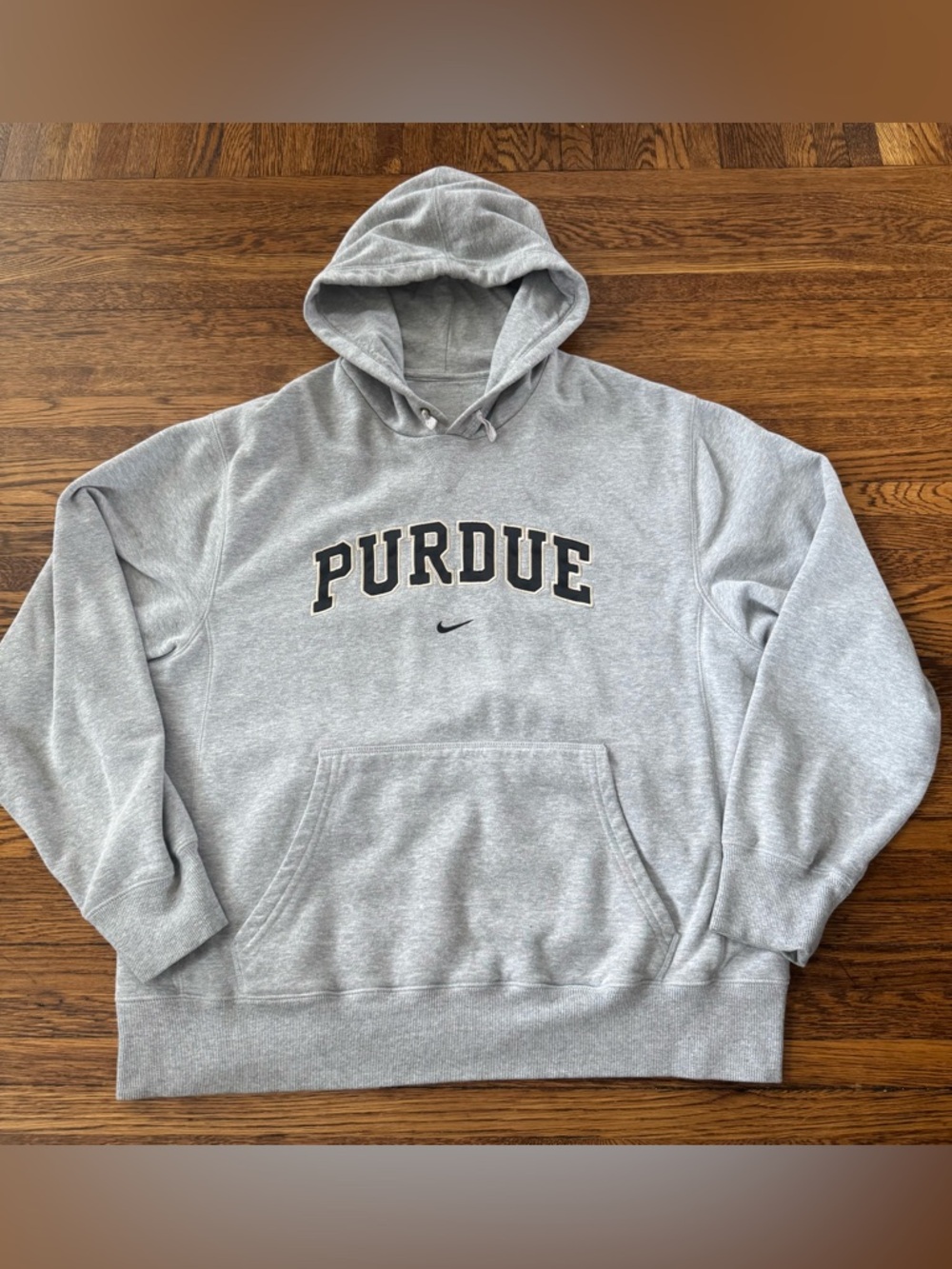 Nike Gray Purdue Pullover Hoodie